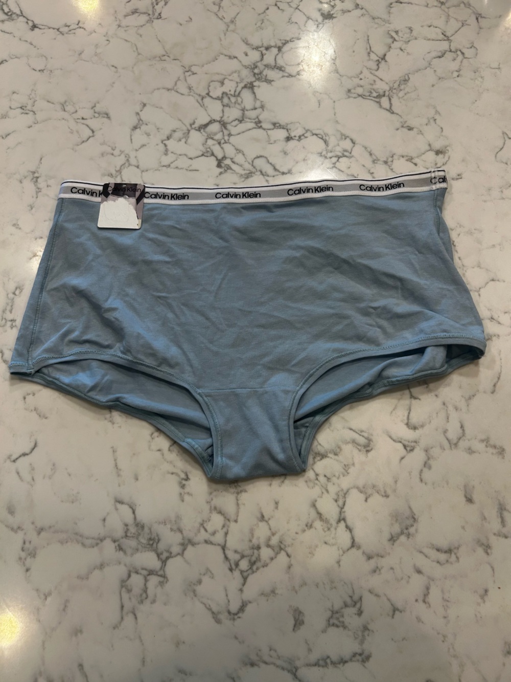 NWT Calvin Klein Blue Hipster Underwear Size Medium